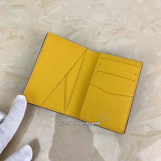 路易威登LV錢包 M69250 徽章 Pocket Organizer口袋錢夾 LV新款男士口袋錢包 xxlv2981